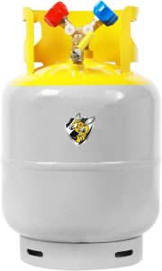 Yellow Jacket Refrigerant Recovery Tank 30lb Steel-0