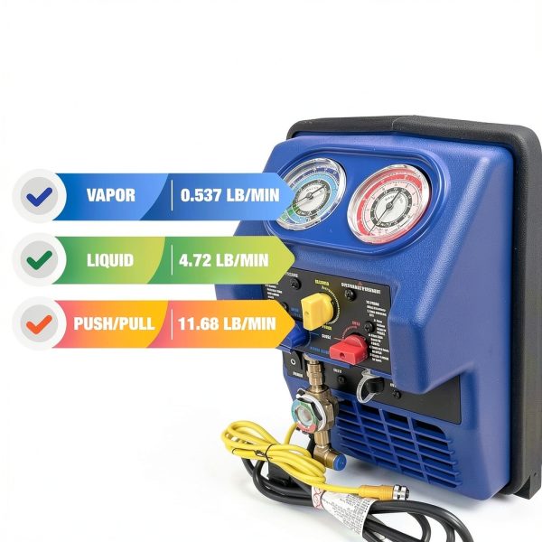 Mastercool R134a R1234yf A/C Recovery Set for Automotive-3