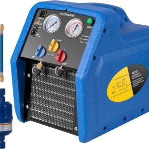 VIVOHOME Refrigerant Recovery Machine 3/4 HP Blue-0