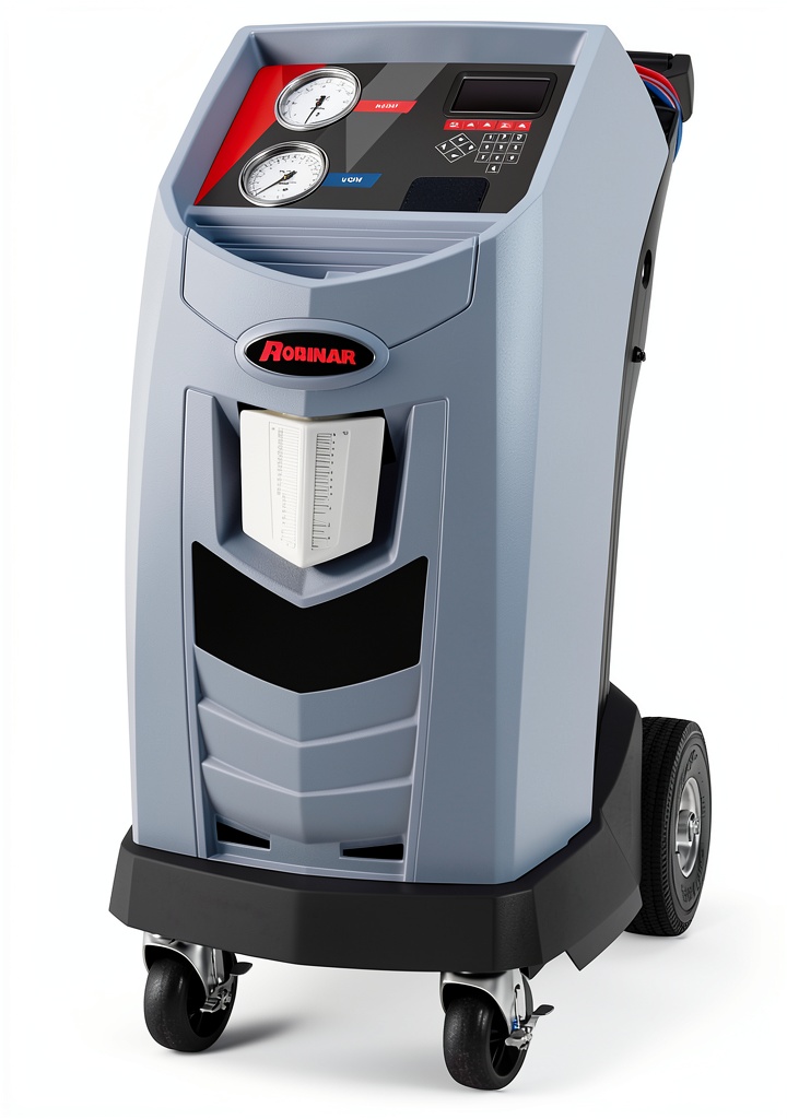 Installing Robinair 34788NI A/C Machine for Automotive R-134a Systems on a shop bench