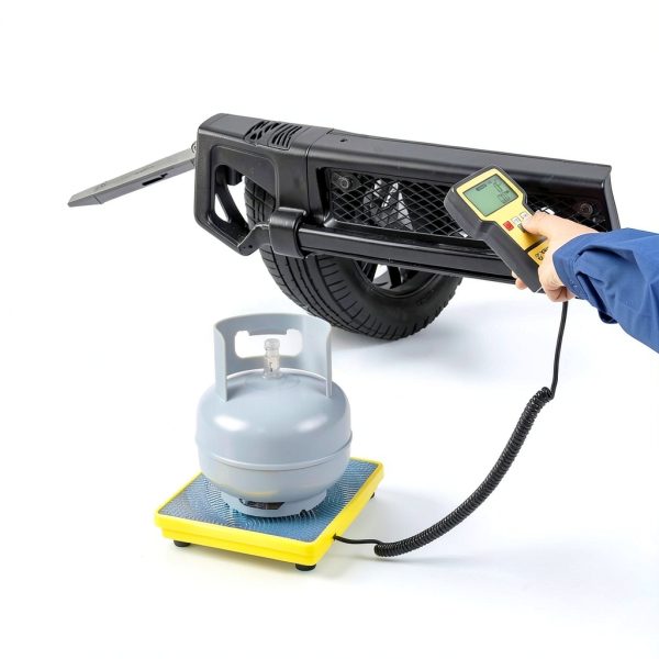 Yellow Jacket Refrigerant Scale 220lb LCD Handheld-2