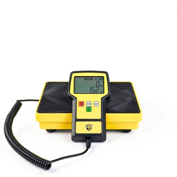 Yellow Jacket Refrigerant Scale 220lb LCD Handheld-6