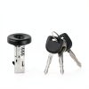 Motorstar Chrome Ignition Lock Cylinder 924-796 Replacement Kit-6