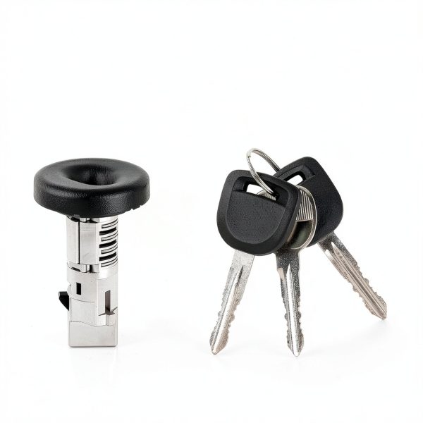 Motorstar Chrome Ignition Lock Cylinder 924-796 Replacement Kit-6