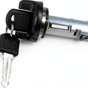 JUEDIMA Ignition Lock Cylinder with Keys for Cadillac-0