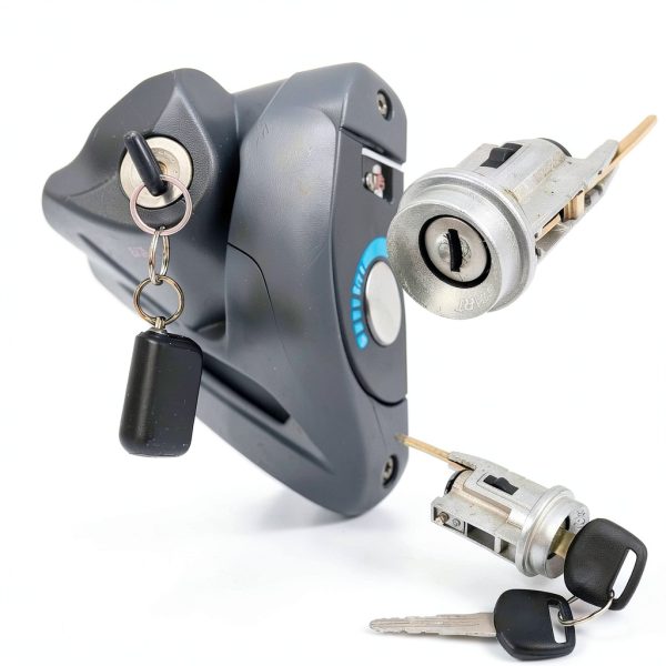 Ignition Cylinder X AUTOHAUX Manual Blade 3Pos-3