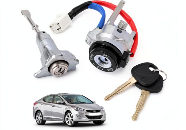 Getfarway Ignition Lock Cylinder Keyless Alloy Steel for Hyundai-0