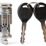 Dngbymx Ignition Lock Cylinder 924-709 Rotary Switch for Chrysler Ram-0
