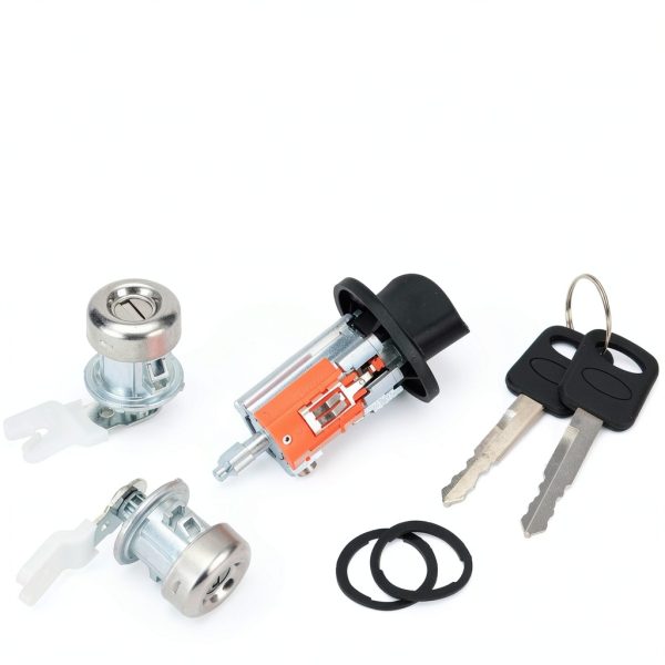 Ignition Switch Lock Cylinder FQRANBO F-CBS47-NEW Zinc for Ford Trucks-4