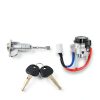 Getfarway Ignition Lock Cylinder Keyless Alloy Steel for Hyundai-3
